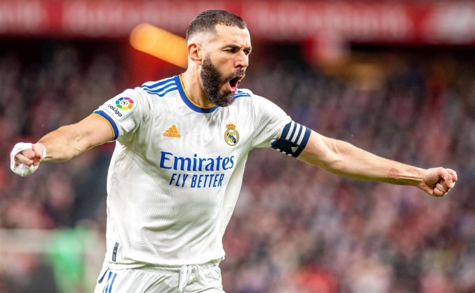 Bilbao'da  puan Benzema ald