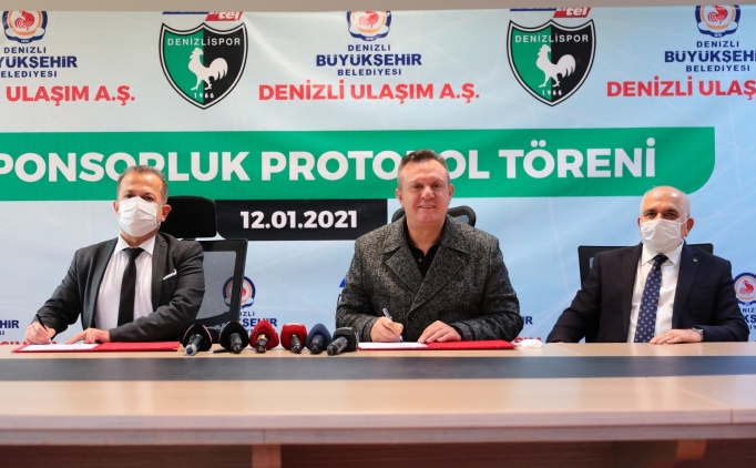 Denizlispor'a belediyeden sponsor destei