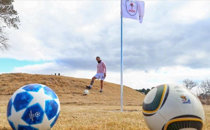 Futbol ve golf� bir araya getiren 'Futgolf' 