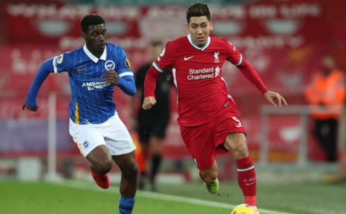 Liverpool'a evinde Brighton'dan so�uk du�