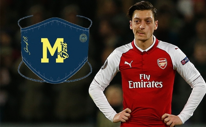 Mesut �zil: Maskeli gala!