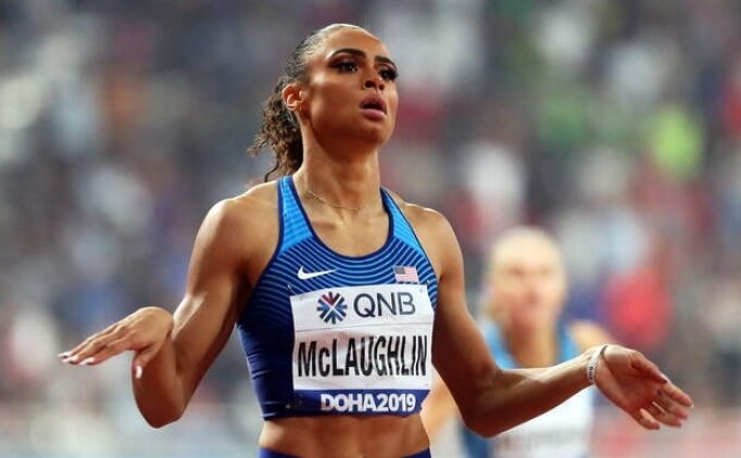Sydney McLaughlin, kad�nlar 400 metre engellide d�nya rekoru k�rd�