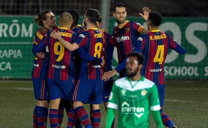 2 penalt� ka�t�, Barcelona Kral Kupas�'nda uzatmalarda turlad�