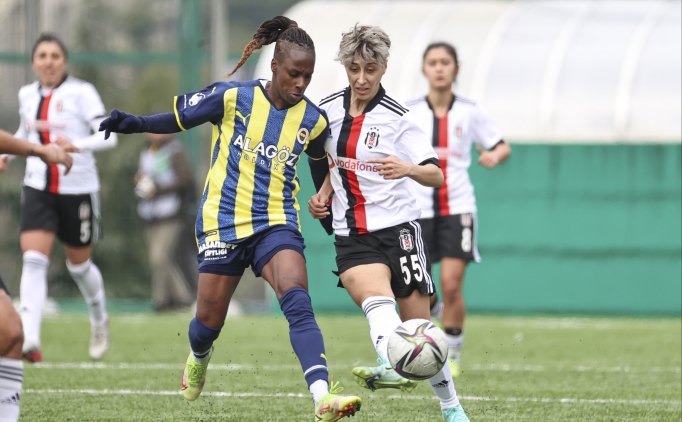 Kadın futbolundaki derbide kazanan Fenerbahçe!