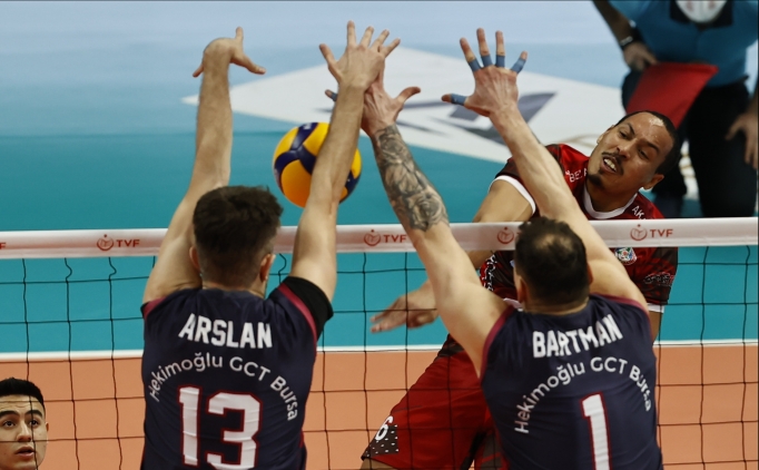 Olayl� voleybol ma��nda 42-40'l�k alt�n set!