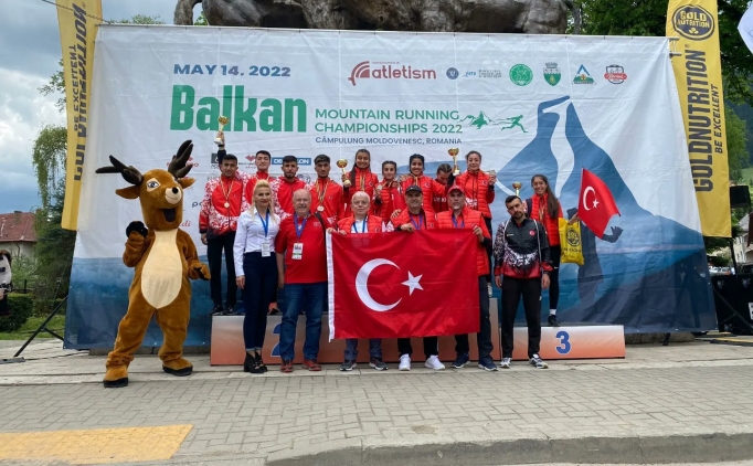 Milli atletlerden 4'� alt�n 7 madalya