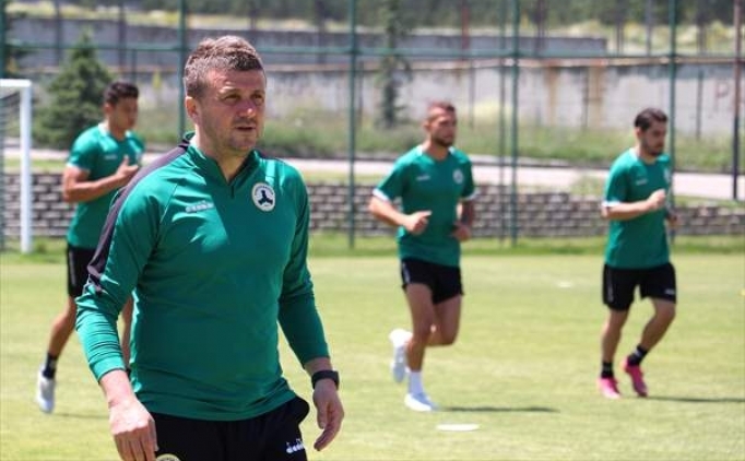Giresunspor'da sabah antrenmanı tamamlandı