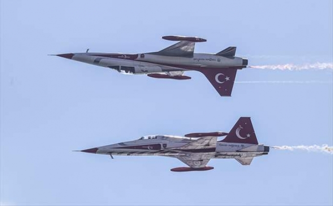 'T�rk Y�ld�zlar�' D�nya G��ebe Oyunlar�'nda g�steri u�u�u yapt�