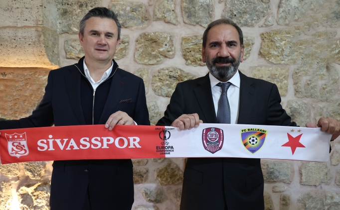 Sivasspor ve Cluj'dan dotluk mesaj�!