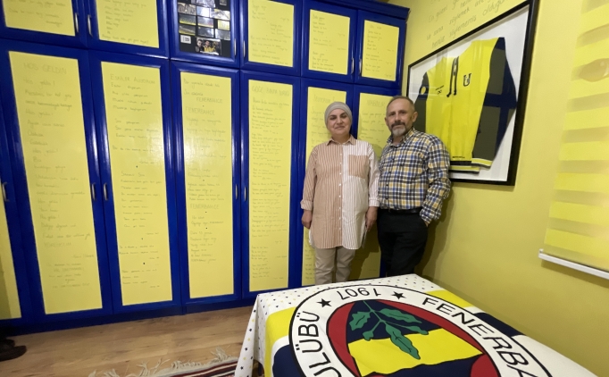 Fenerbah�eli Koray'�n hat�ras� odas�nda ya�at�l�yor