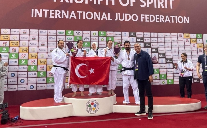 Dnya Grme Engelliler Judo ampiyonas'nda madalya!