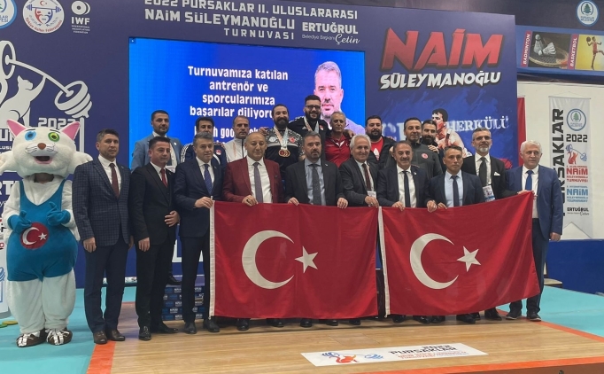 Naim Sleymanolu Halter Turnuvas'nda ampiyon Trkiye