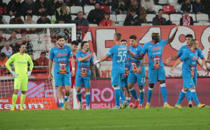 Antalyaspor'dan Napoli ile 5 goll hazrlk