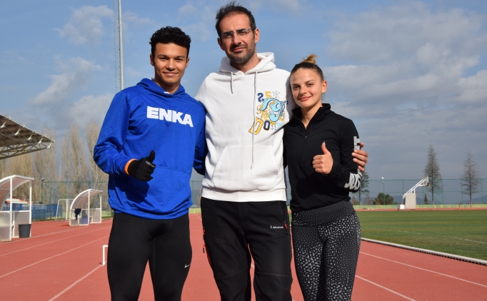 Milli atletlerin hedefi ba�ar�lara yenisini eklemek