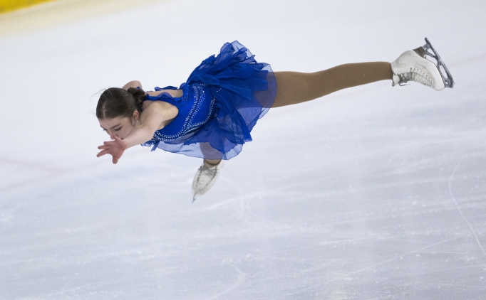 Artistik Buz Pateni T�rkiye �ampiyonas�'nda ilk madalyalar verildi!