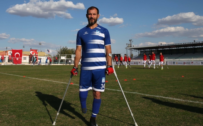 Pendik'te Ampute futbolcular adliye takmn malup etti!