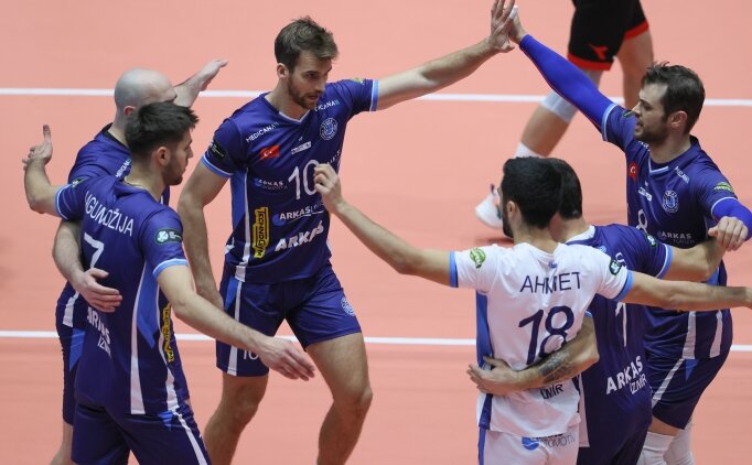 Arkas Spor, Kupa Voley'de yar� finalde