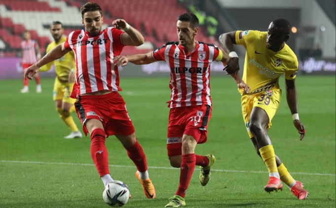 Samsunspor ile Ey�pspor bir puana raz� oldu!