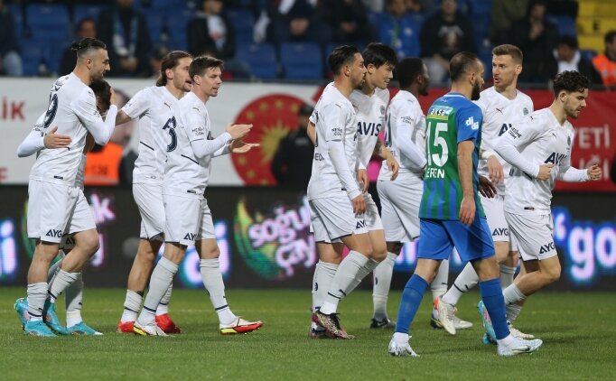 �lk yar� yorumlar�: Rizespor - Fenerbah�e