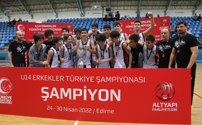 U14 Erkekler T�rkiye �ampiyonas�'nda Be�ikta� �ampiyon oldu