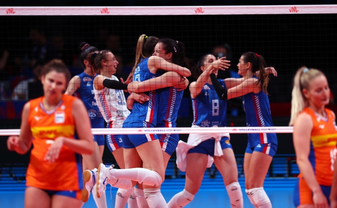 Milletler Ligi'nde Sirbistan, Hollanda'ya ge�it vermedi!