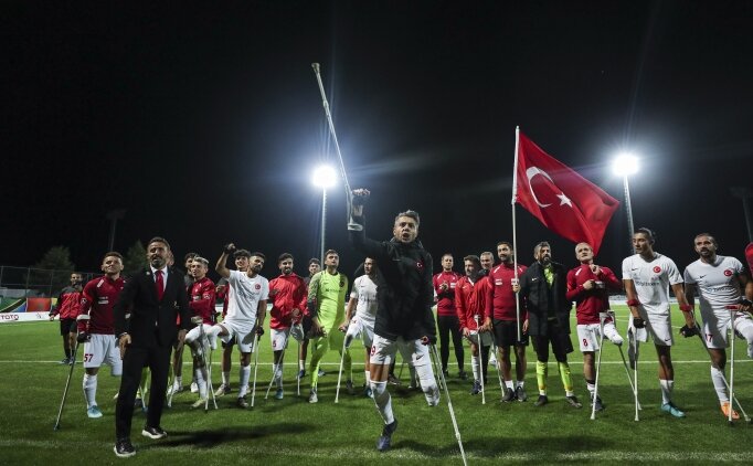 Ampute Milli Tak�m, 5 golle kazand�