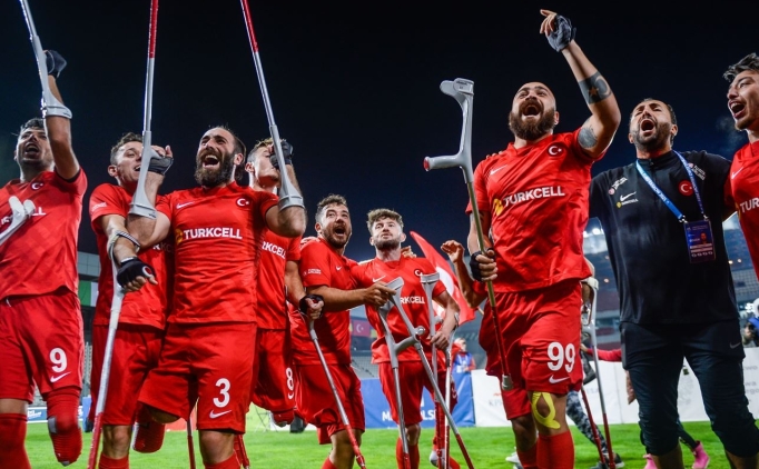 ��te Ampute Milli Tak�m�'n�n yeni hedefi