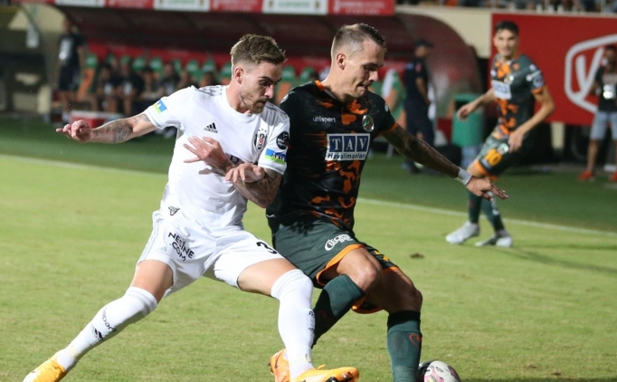 Alanyaspor - Be�ikta� ma�� tarihe ge�ti!