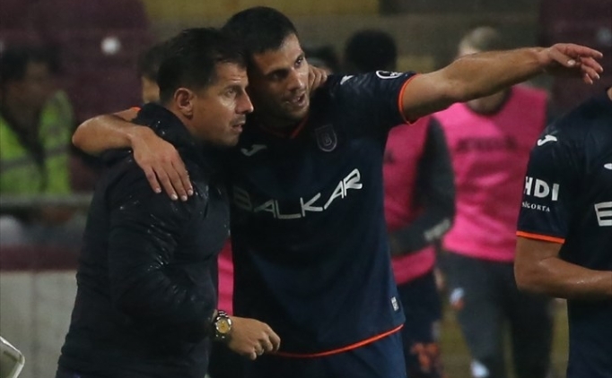 Medipol Ba�ak�ehir'in konu�u Galatasaray