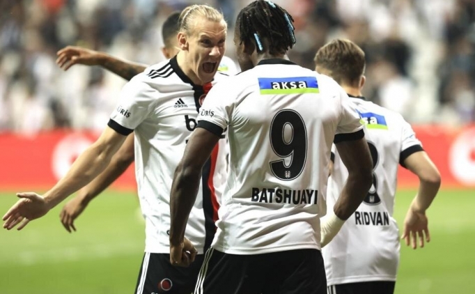 Be�ikta�'ta kritik ma� �ncesi Vida sevinci!