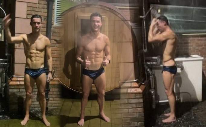 Cristiano'nun sauna yaynn 700 bin kii izledi