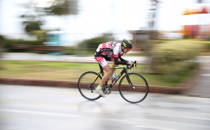 Alanya'daki Hasan Terzi 1. Etap Bisiklet Yol Yarlar sona erdi