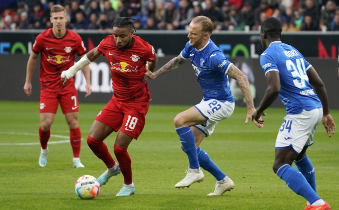 Leipzig, Hoffenheim'a kar�� zorlanmad�