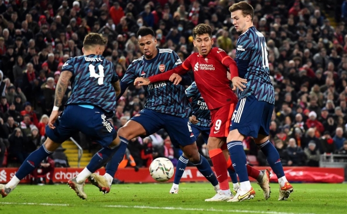 Liverpool - Arsenal ma�� ba�lad��� gibi bitti