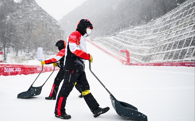 Pekin'de olimpiyatlarn ilk kar yad