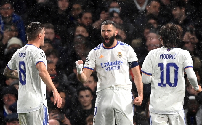 Karim Benzema, Chelsea'yi y�kt�!