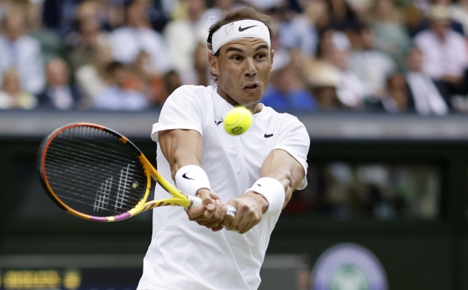 Nadal, Wimbledon'da �eyrek finalde
