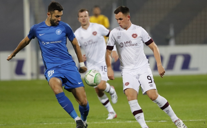 Hearts ilk galibiyetini Letonya'da ald