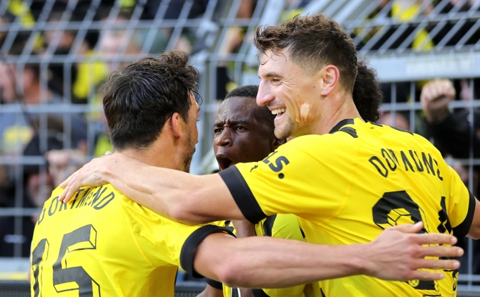 Dortmund, derbide kazand�