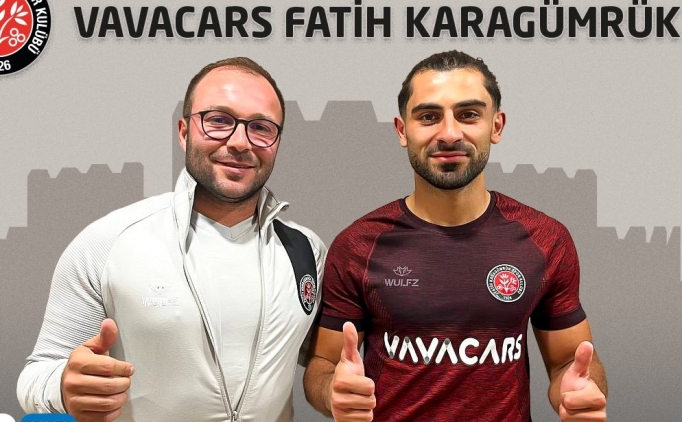 Fatih Karagümrük'ten orta sahaya takviye