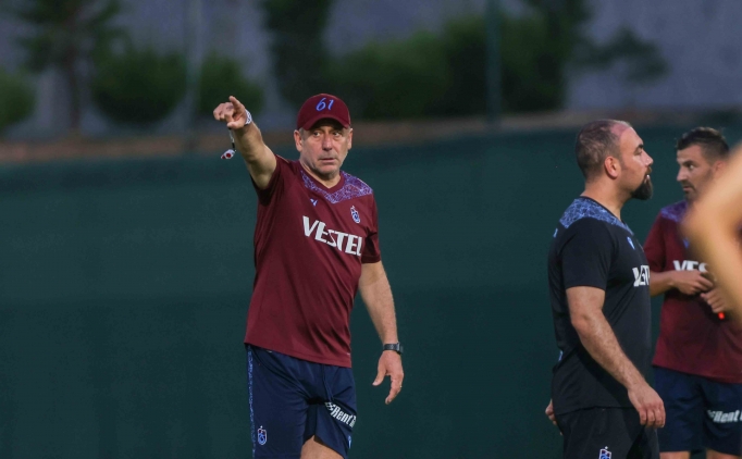 Trabzonspor'da, Hatayspor mesaisi başladı