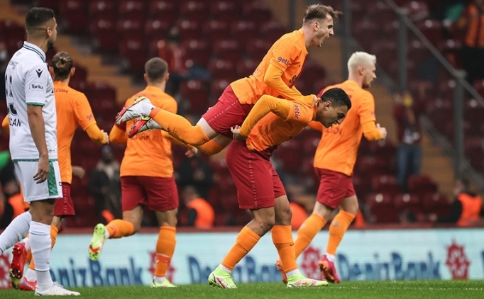 Galatasaray'da Konyaspor ma�� haz�rl�klar� s�r�yor