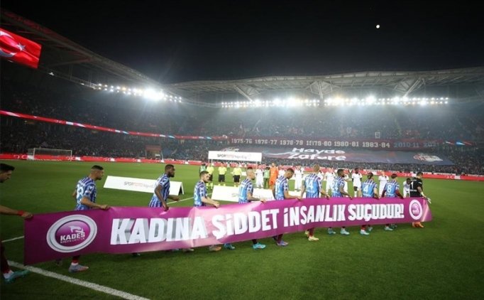Ye�il sahalardan 'kad�na �iddete dur' mesaj� verilecek