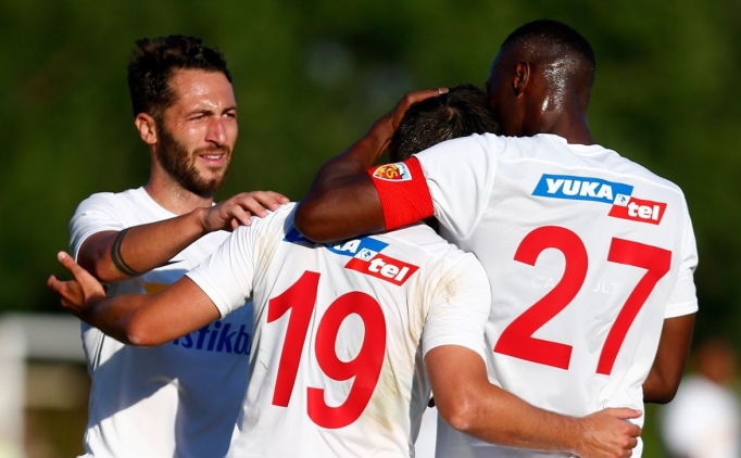 Kayserispor ilk yarıda güldü