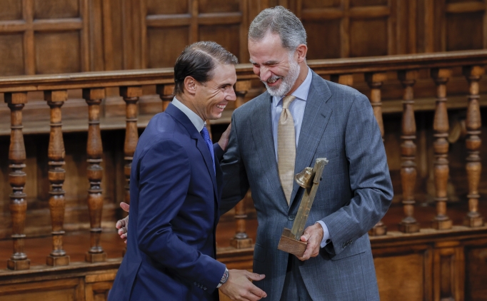 Nadal, �d�l�n� Kral 6. Felipe'den ald�