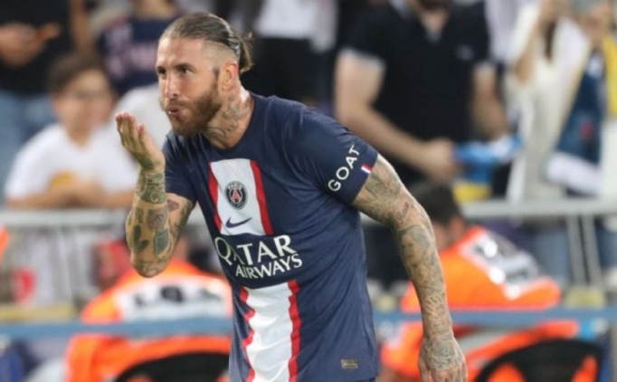 Sergio Ramos, PSG'de tarihe ge�ti!