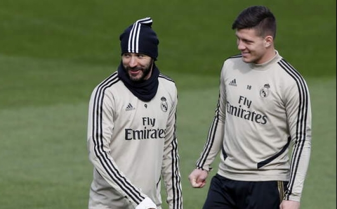 Luka Jovic: 'Benzema dnyann en iyisi!'