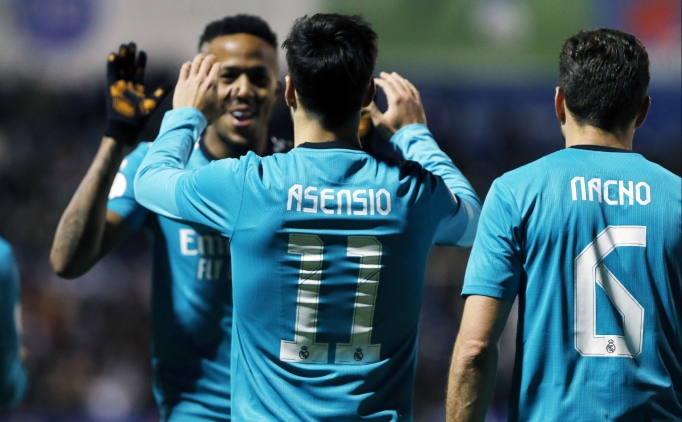 Real Madrid kupada Alcoyano'yu rahat ge�ti!