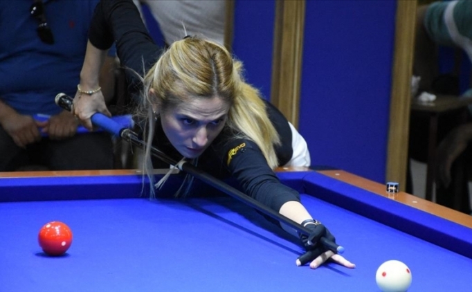 ��rnak'ta 3 bant bilardo turnuvas� ba�lad�