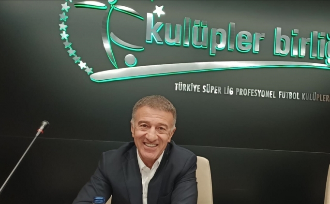 Ahmet A�ao�lu'dan �ampiyonluk ve yay�n ihalesi a��klamas�